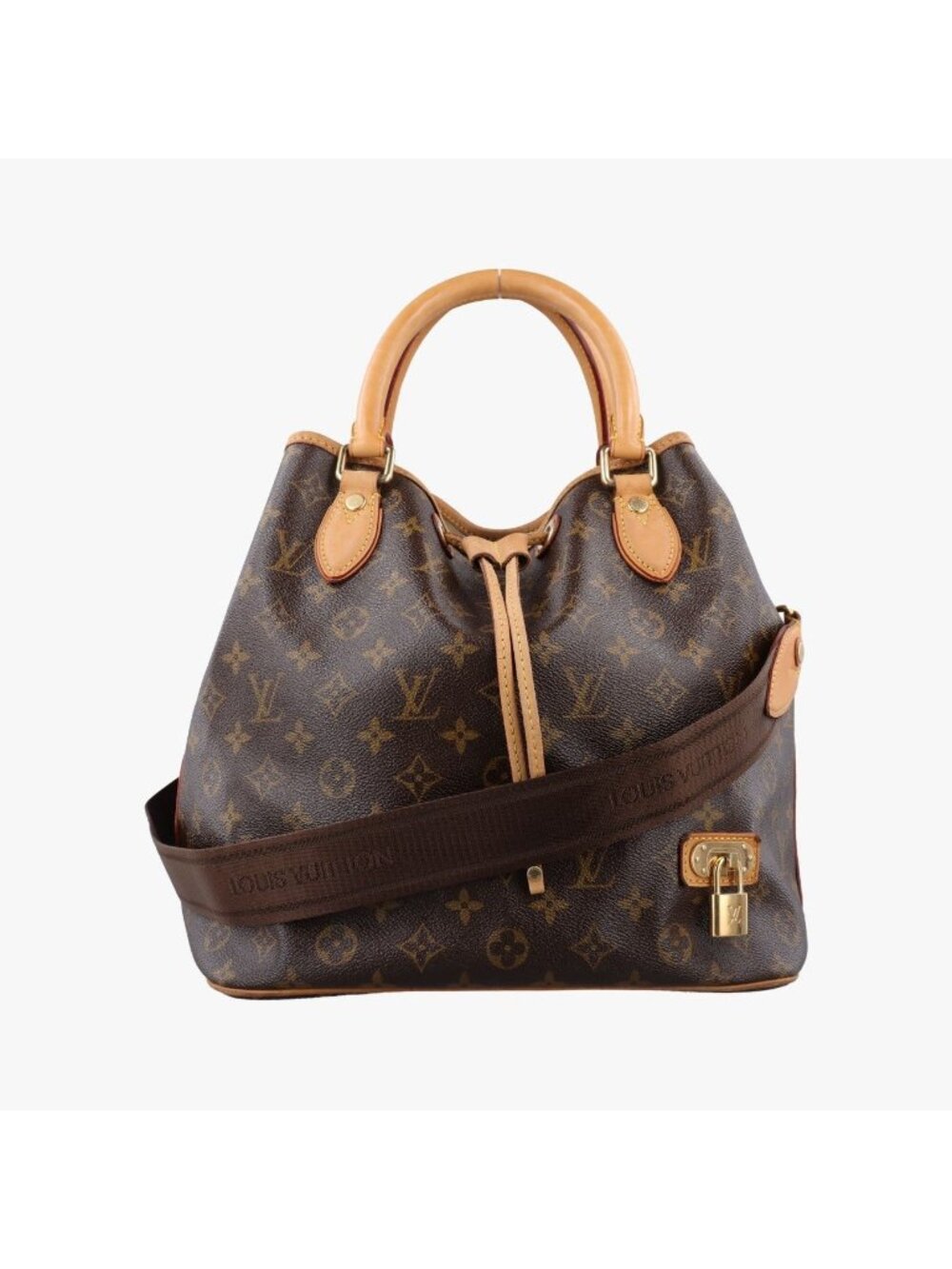 Louis Vuitton Neo Monogram Brown Beige Canvas